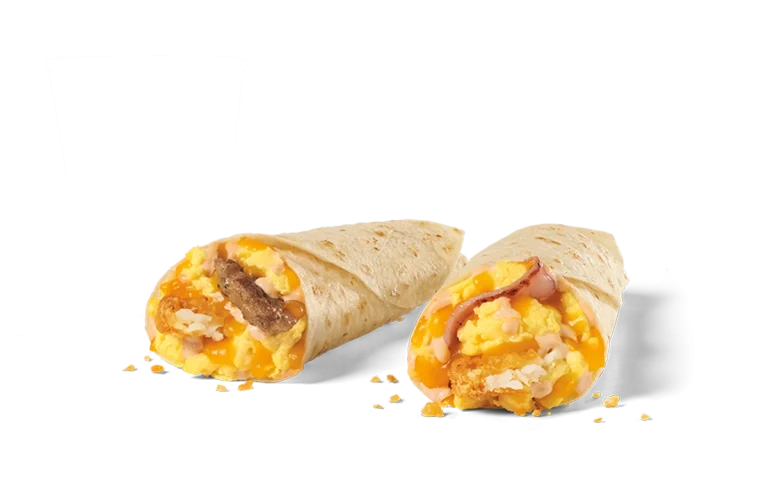 2 for $6 Breakfast Jack Wraps