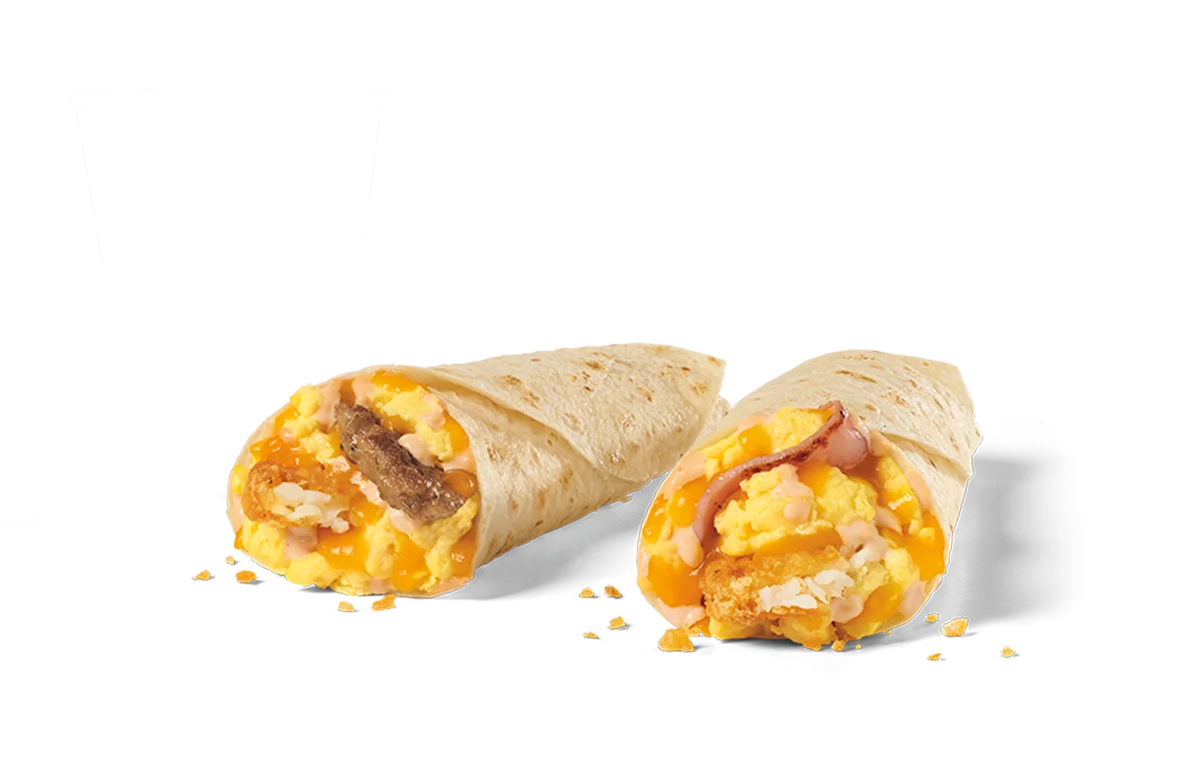 2 for $6 Breakfast Jack Wraps