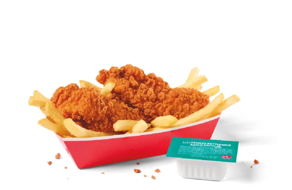 2PC Spicy Chicken Strips Snack Box