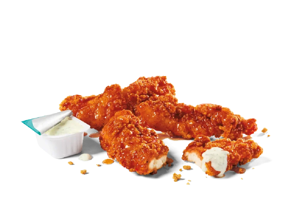 3PC Hot Honey Spicy Chicken Strips
