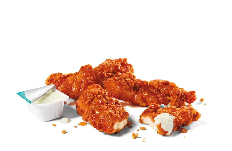 3PC Hot Honey Spicy Chicken Strips