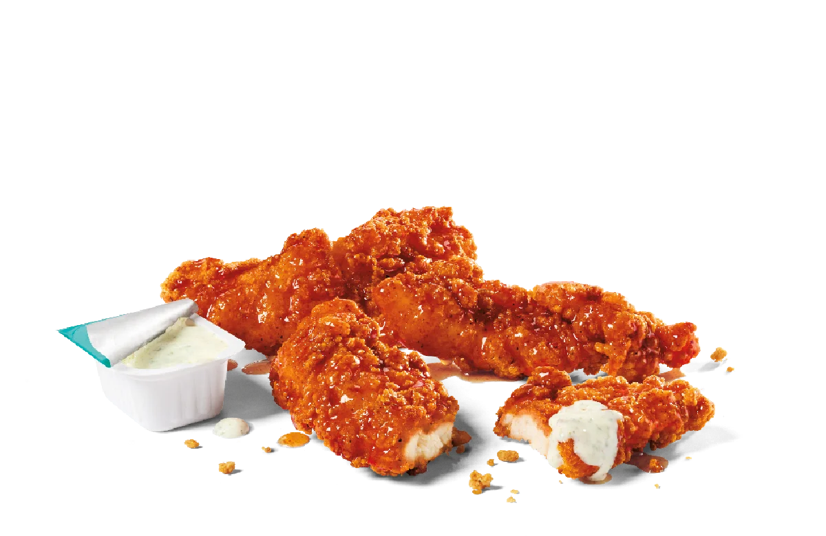 3PC Hot Honey Spicy Chicken Strips