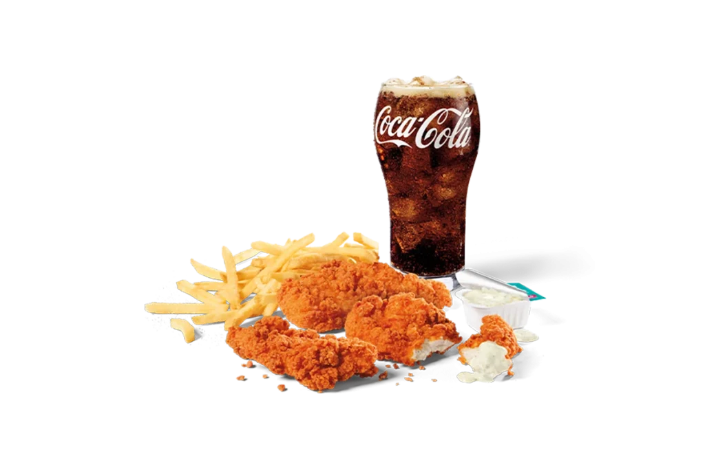 3PC Spicy Chicken Strips Combo