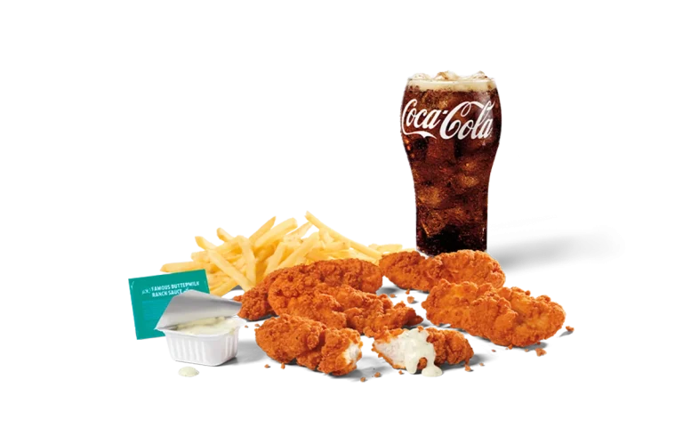 5PC Spicy Chicken Strips Combo