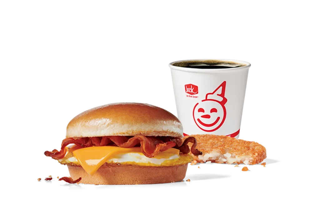 Bacon Breakfast Jack Combo