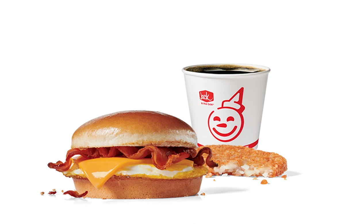 Bacon Breakfast Jack Combo
