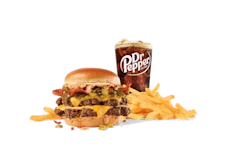 Bacon Double Green Chile Smashed Jack™ Combo