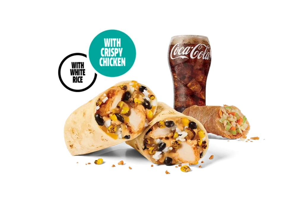 Baja Ranch Chicken Wrap Combo