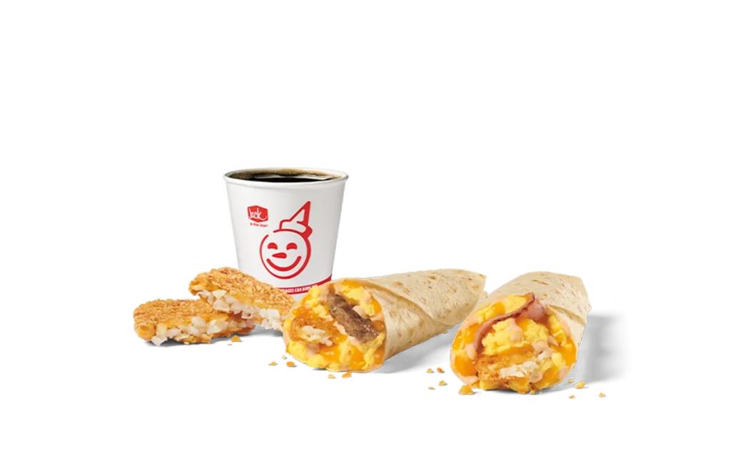 Breakfast Jack Wrap Combo