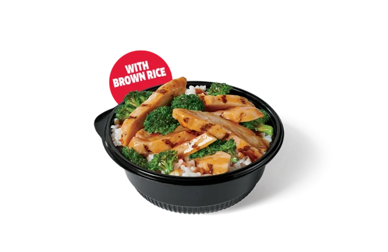 Chicken Teriyaki Bowl w/ Brown Rice