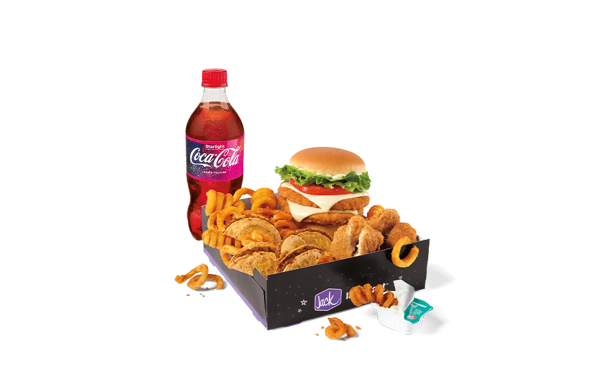 Coca-Cola Starlight Munchie Meal with Really Big Chicken Sandwich