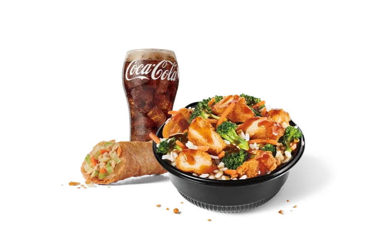 Crispy Chicken Teriyaki Bowl Combo