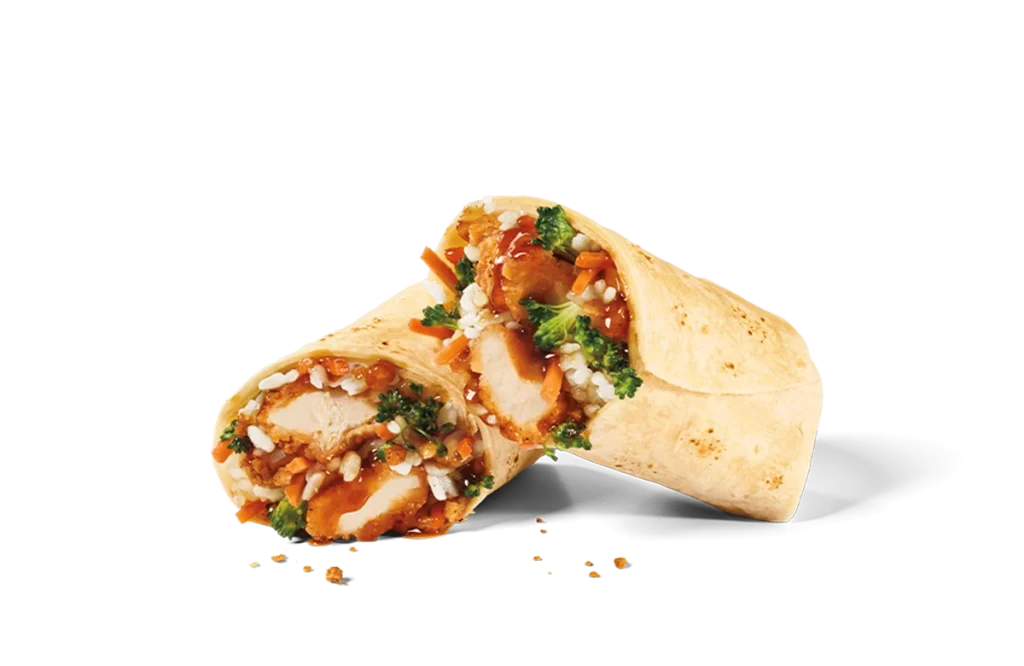 Crispy Chicken Teriyaki Wrap