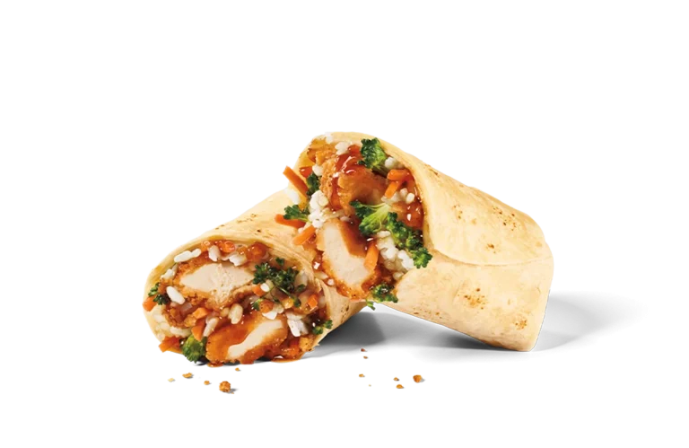 Crispy Chicken Teriyaki Wrap