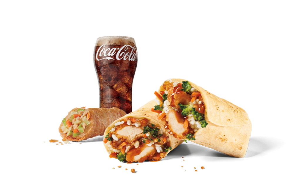 Crispy Chicken Teriyaki Wrap Combo