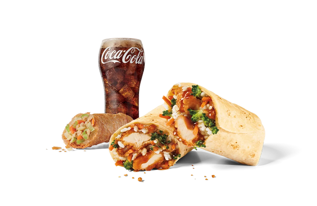 Crispy Chicken Teriyaki Wrap