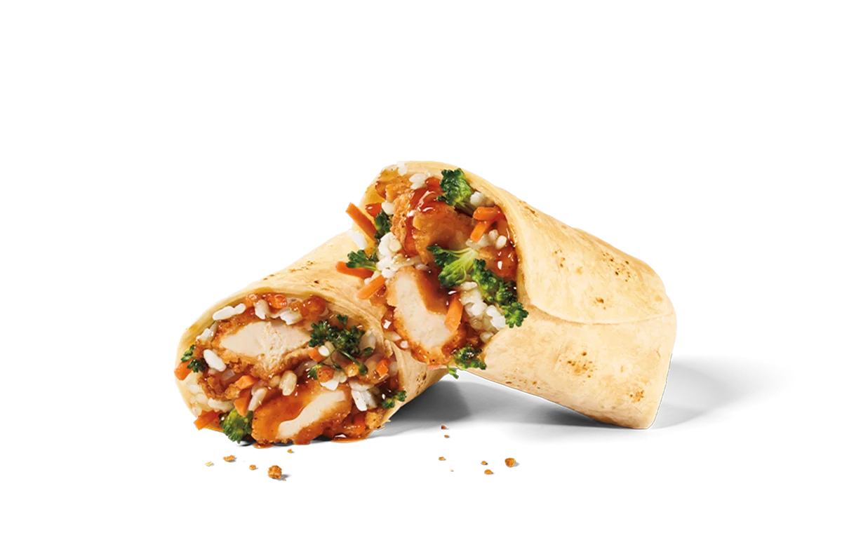 Crispy Chicken Teriyaki Wrap