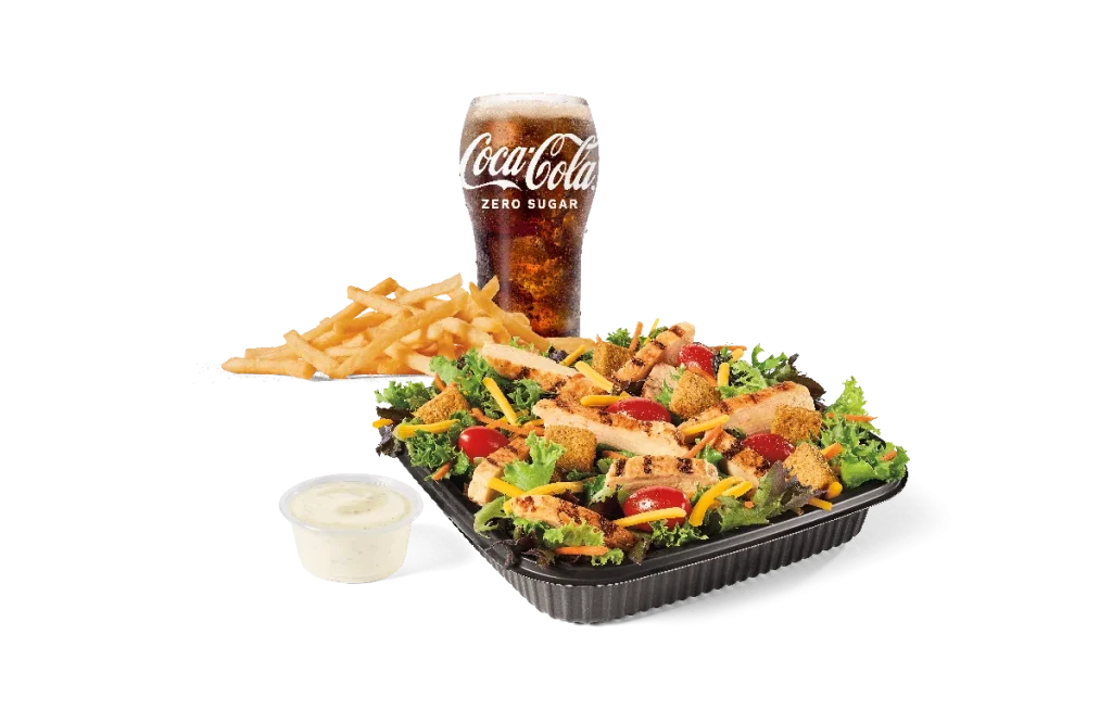 Garden Salad  Grilled Chicken Combo