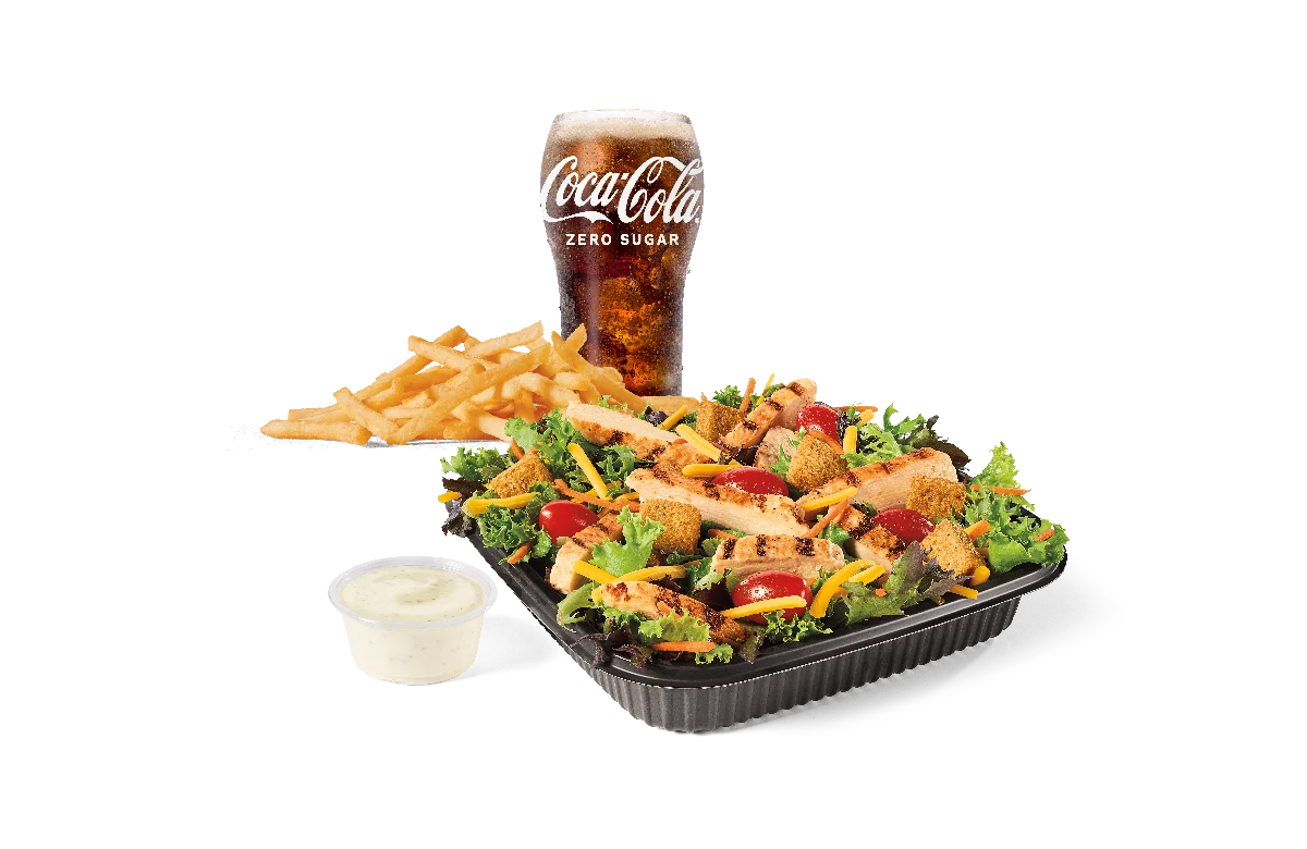 Garden Salad Grilled Chicken Combo