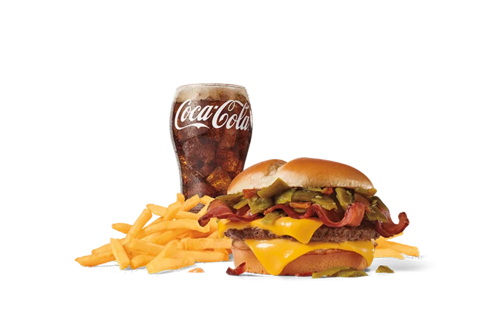 Green Chile Bacon Burger Combo