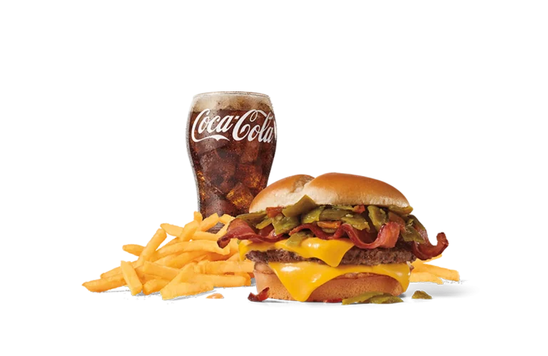 Green Chile Bacon Burger Combo