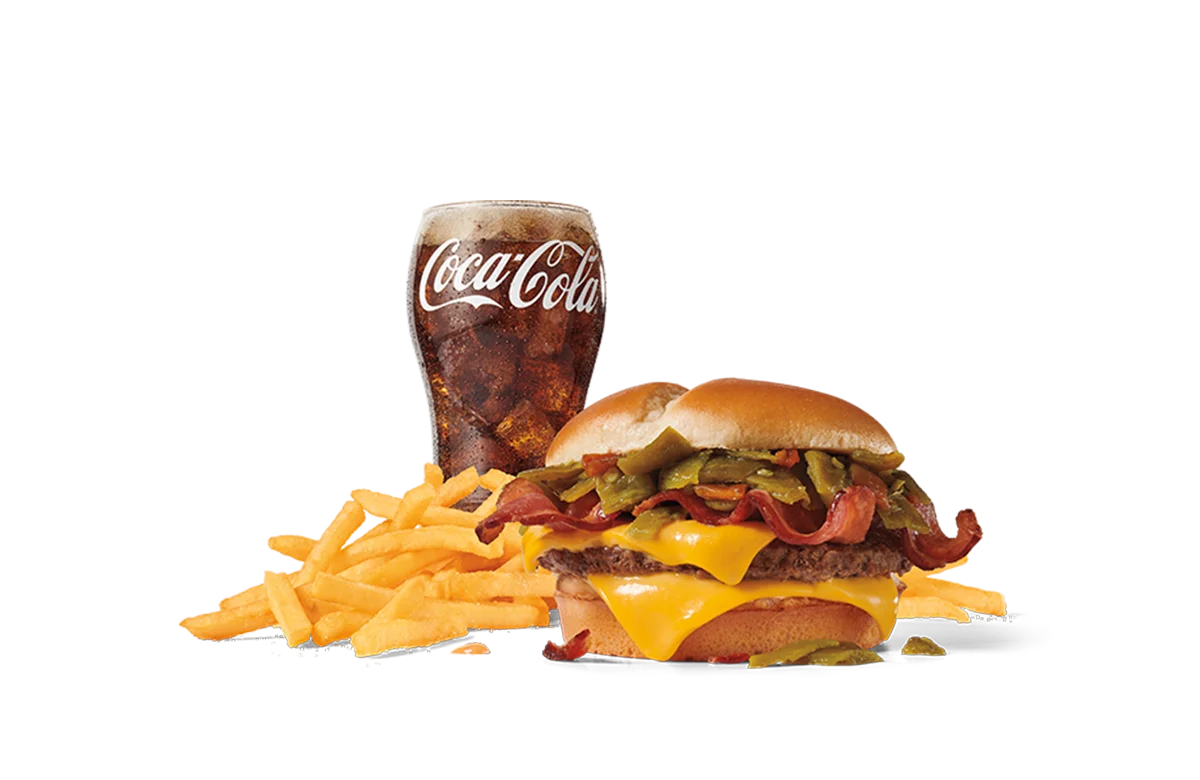 Green Chile Bacon Burger Combo