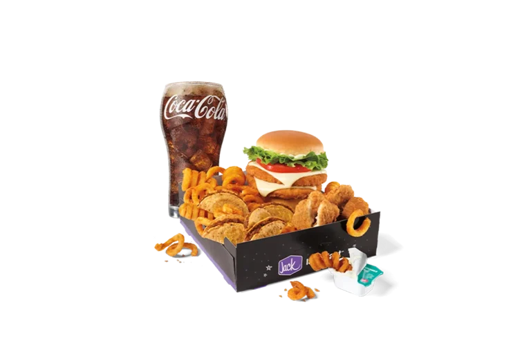 Hot Box with Really Big Chicken Sandwich
