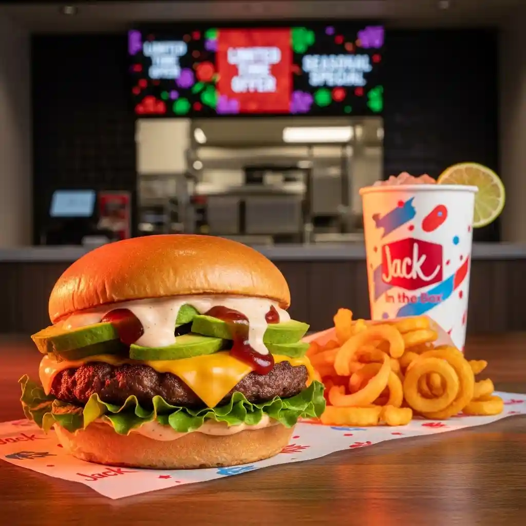 Jack in the box Limited Time Promotional Items