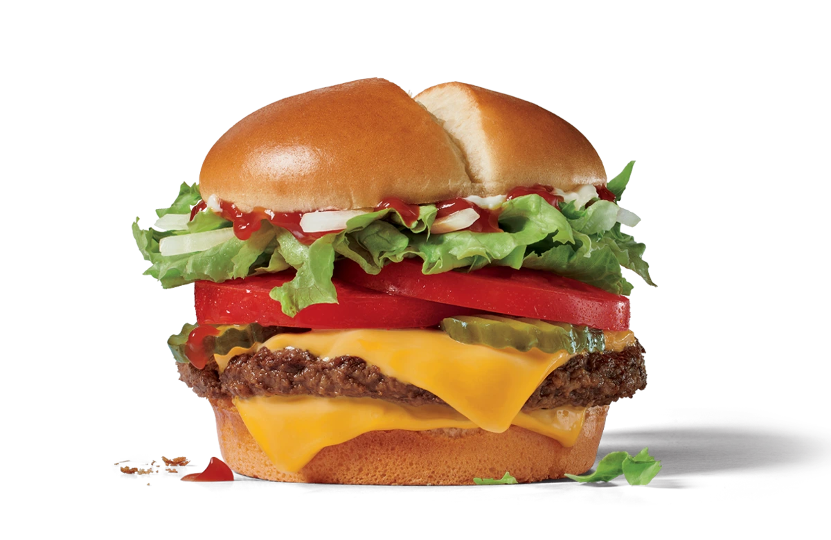 Jumbo Jack Cheeseburger