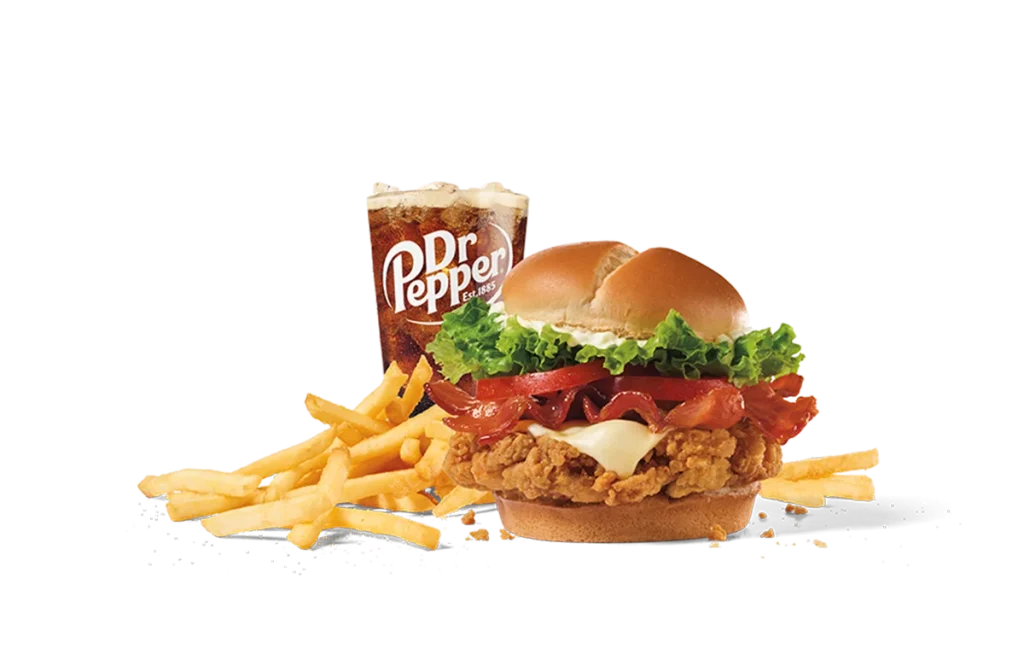 Maple Candied Bacon Chicken Sandwich Combo
