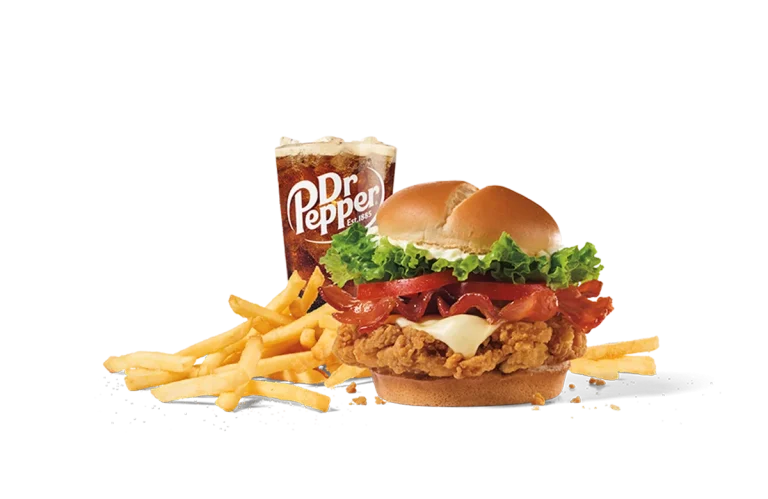 Maple Candied Bacon Chicken Sandwich Combo