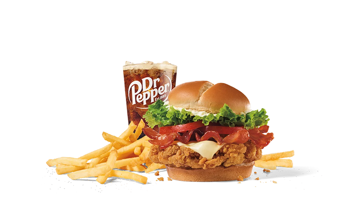 Maple Candied Bacon Chicken Sandwich Combo