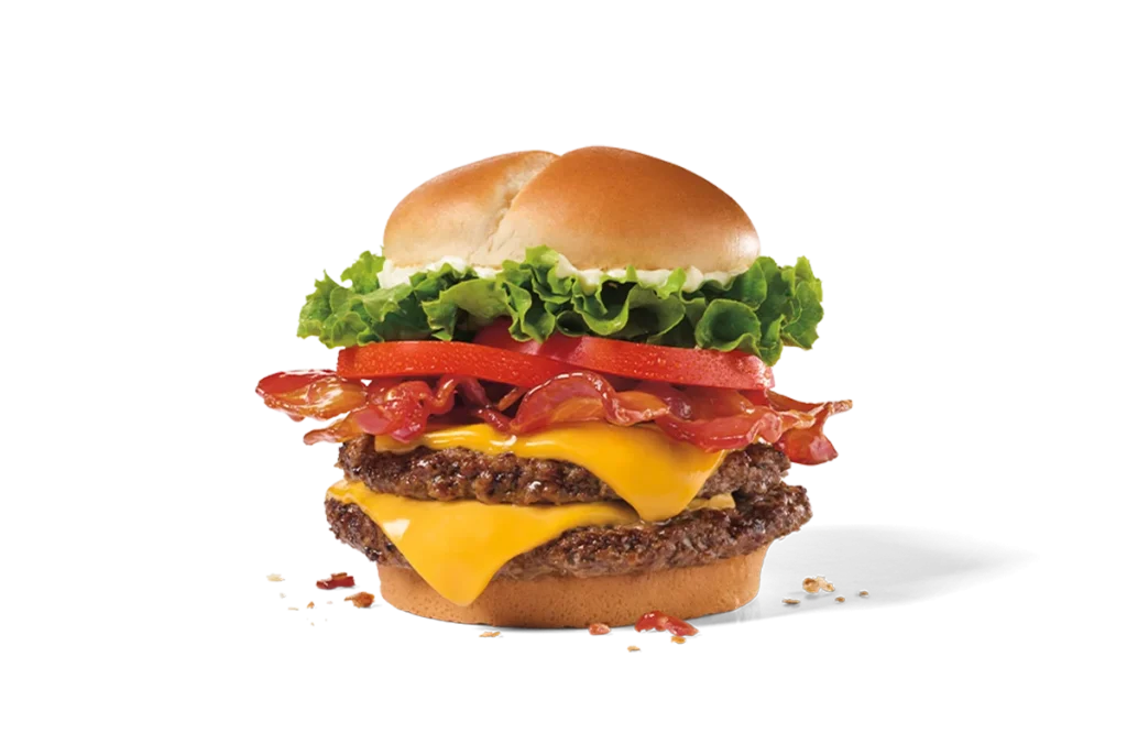 Maple Candied Bacon Double Cheeseburger