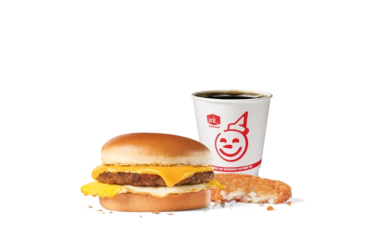 Sausage Breakfast Jack® Combo