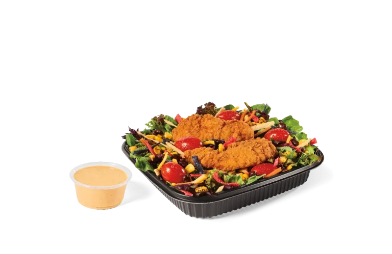 Southwest Salad Crispy Chicken