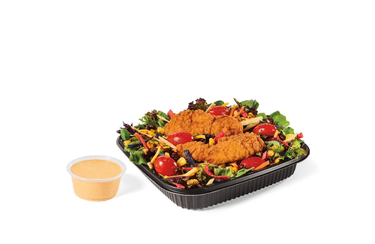 Southwest Salad Crispy Chicken