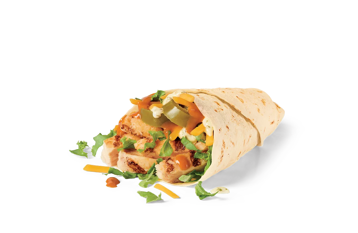 Spicy Grilled Jack Wrap