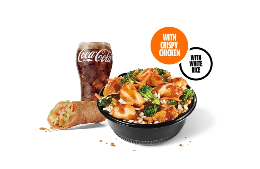 Spicy Orange Chicken Bowl Combo