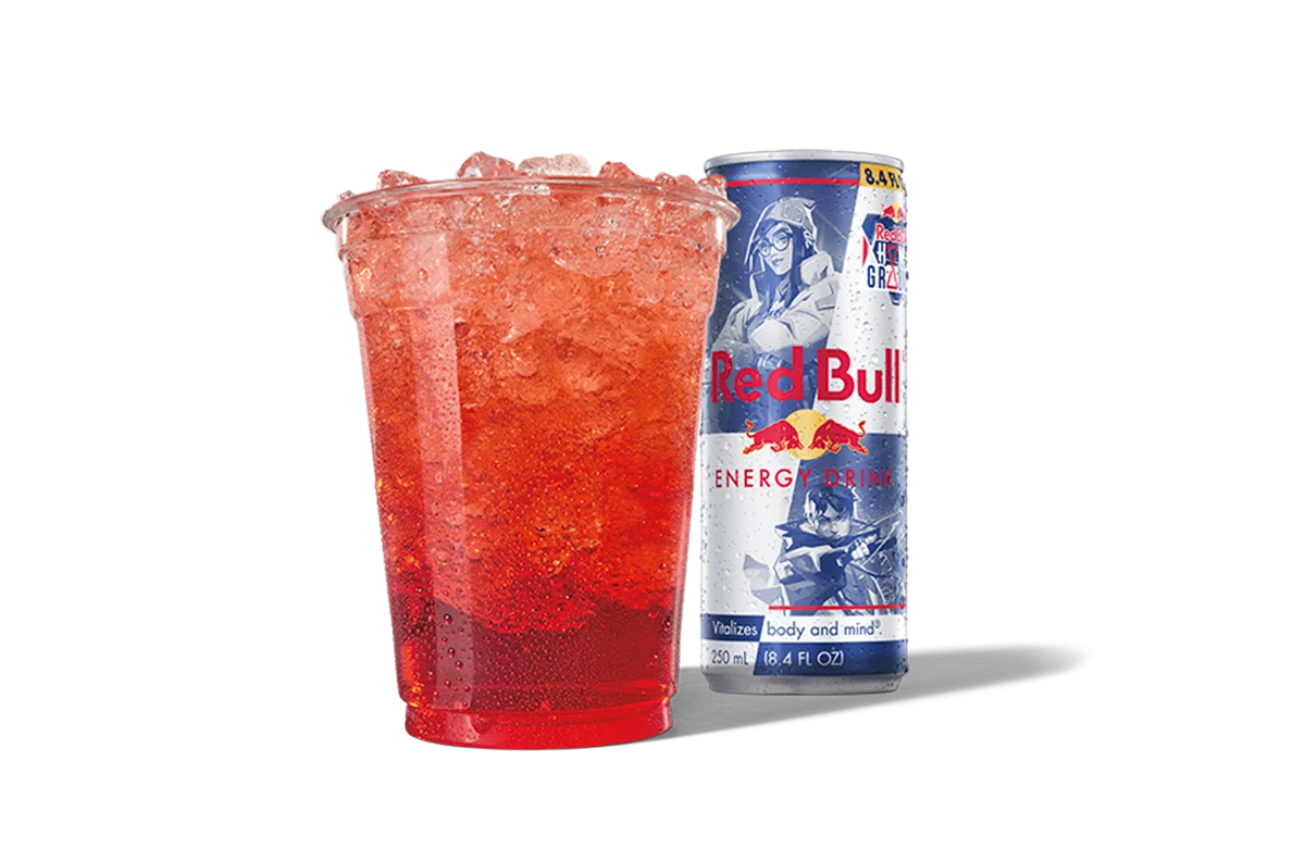 Strawberry Red Daze Red Bull Infusion w Red Bull Energy Drink