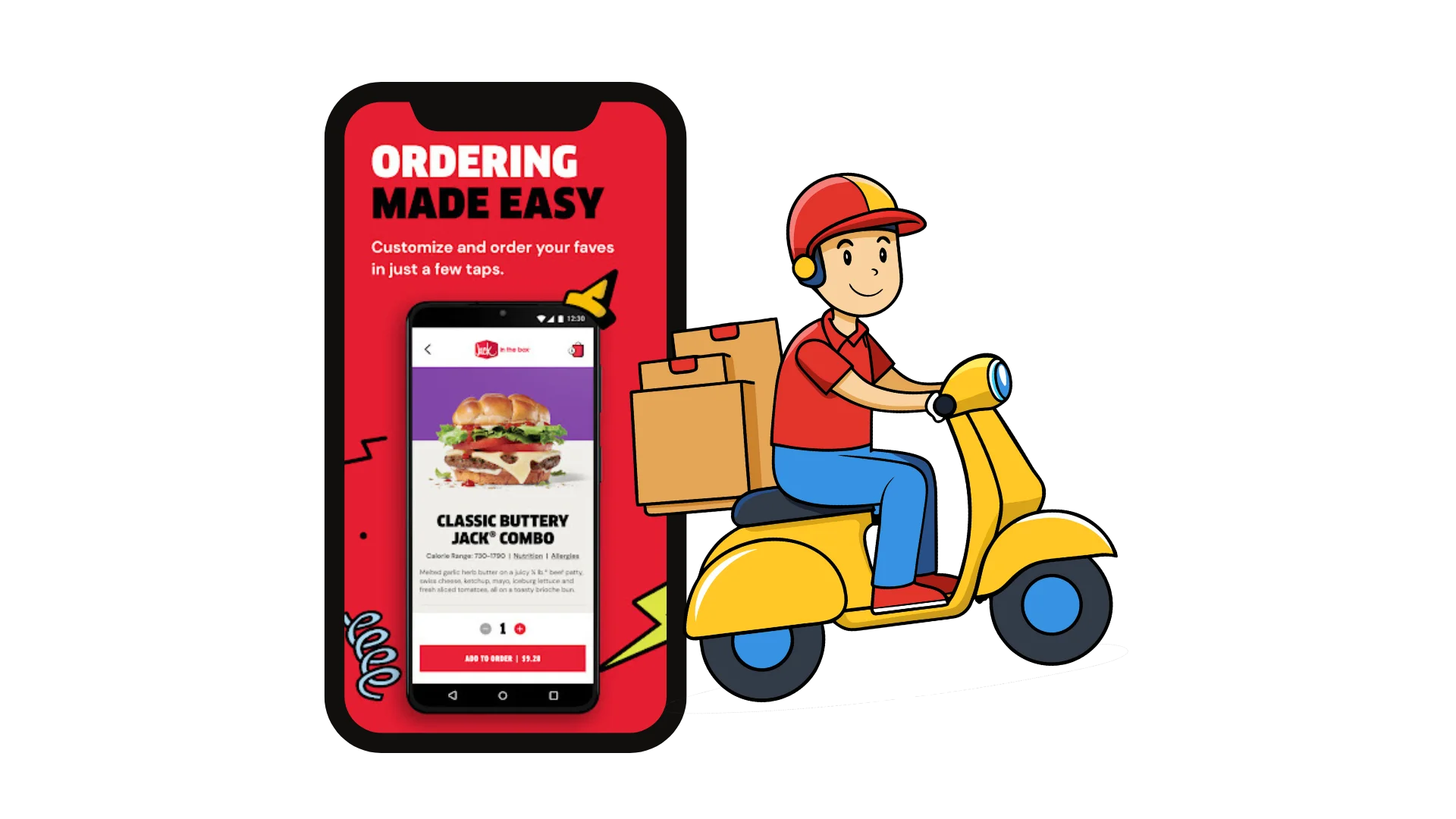 Order from the Jack in the Box App